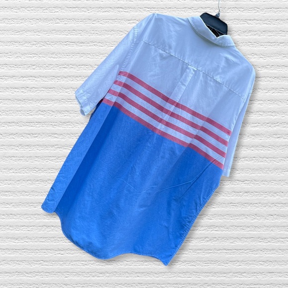 Chaps Short Sleeve Patriotic Shirt Size XXL - Picture 3 of 12